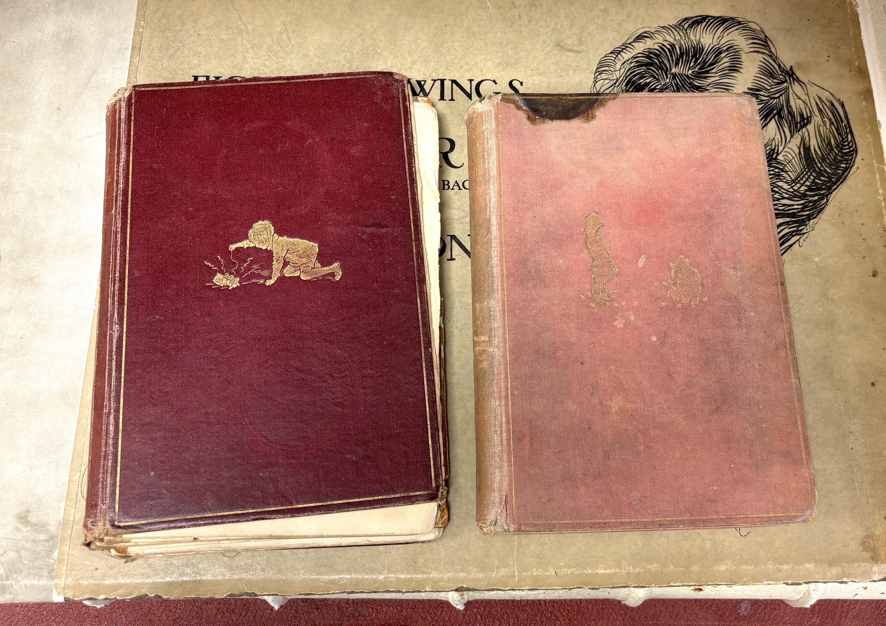 Five books - Conway, Sir Martin and Hofstede de Groot, Dr. C. Meesterwerken der Schilderkunst....63 (ex.72) loose photogravure plates with descriptive sheet to each, in 24 printed wrappers contained in a gilt-lettered cl